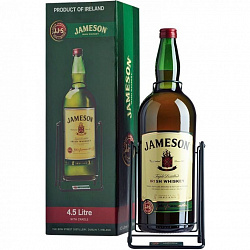 Виски Джемесон на лафете (качели) в подарочной коробке 4,5 л