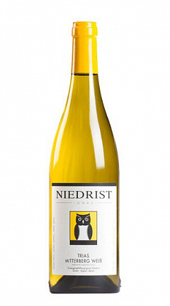  Вино Нидрист Миттерберг Вайс белое сухое 0,75 л