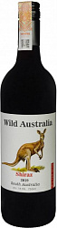  Вино Уайлд Австралия Шираз красное сухое 0,75 л
